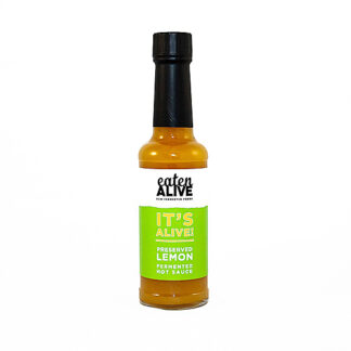 Eaten Alive It's Alive Preserved Lemon Raw Fermented Hot Sauce