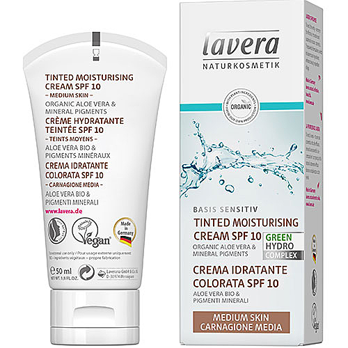 organic moisturiser with spf