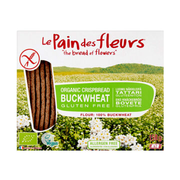 Le Pain Des Fleurs Buckwheat Crispbread Organic