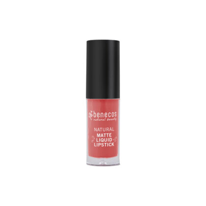 Benecos Matte Liquid Lipstick Coral Kiss Organic 5ml