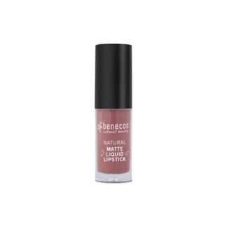 Benecos Matte Liquid Lipstick Rosewood Romance Organic 5ml