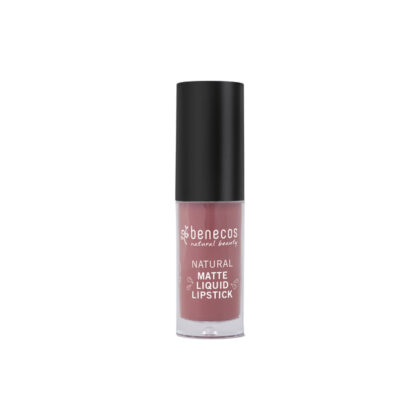 Benecos Matte Liquid Lipstick Rosewood Romance Organic 5ml