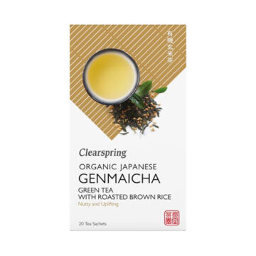 Clearspring Japanese Genmaicha Green Tea Organic 20 bags