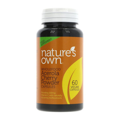 Nature’s Own Vitamin C Acerola Cherry Powder Capsules
