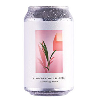Something & Nothing Hibiscus & Rose Seltzer