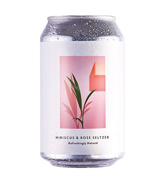 Something & Nothing Hibiscus & Rose Seltzer