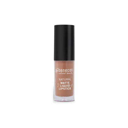 Benecos Matte Liquid Lipstick Dessert Rose Organic 5ml