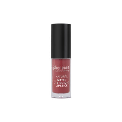 Benecos Matte Liquid Lipstick Trust In Rust Organic 5ml