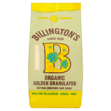 Billington’s Golden Granulated Cane Sugar Organic 500g