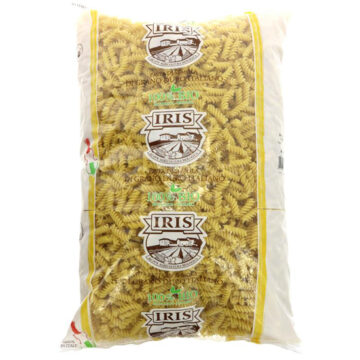 Iris White Fusilli Pasta Organic 5kg Bulk