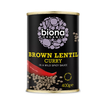 Biona Brown Lentil Curry Organic