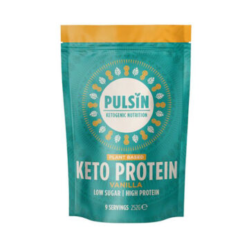 Pulsin’ Plant Based Vanilla Keto Protein Powder