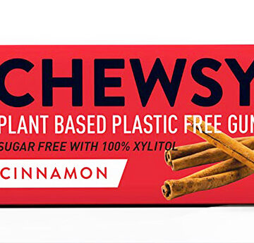 Chewsy Cinnamon Plastic Free Gum