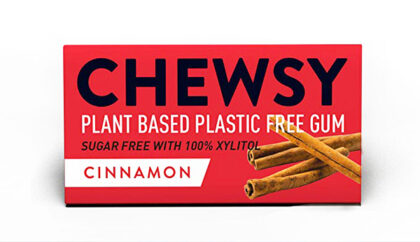 Chewsy Cinnamon Plastic Free Gum