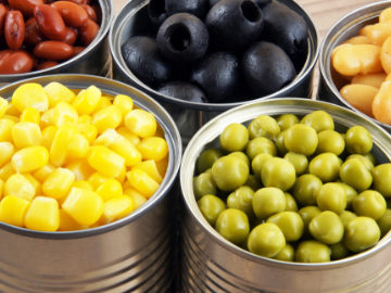 Vegetables (Tinned or Bottled)