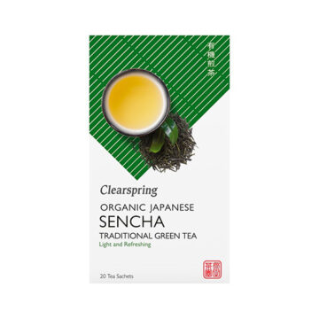 Clearspring Japanese Sencha Traditional Green Tea Organic 20 bags