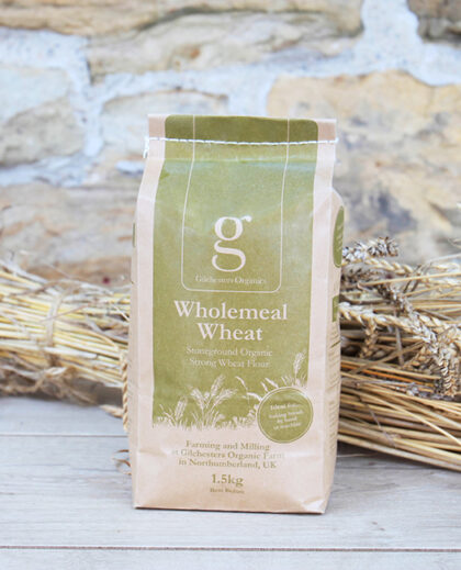 Gilchesters Stoneground Unbleached Strong Wholemeal Wheat Flour Organic