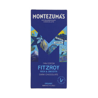 Montezuma's Fitzroy Rich & Smooth 74% Dark Chocolate Organic 90g