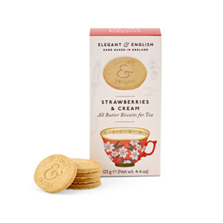 Miller's Artisan Elegant & English Strawberries & Cream Biscuits 140g