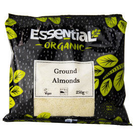 Essential Almonds Ground Organic 250g