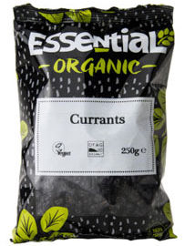 Essential Currants Organic 250g