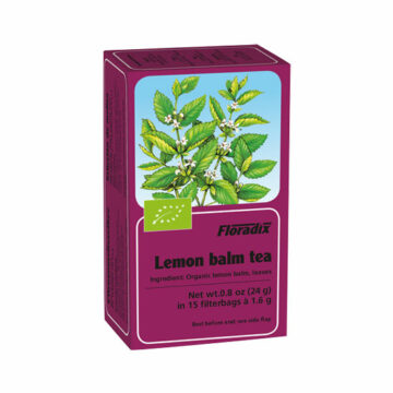 Floradix Lemon Balm Tea Organic 15 Bags