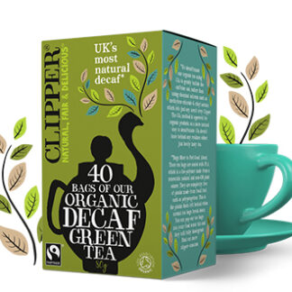 Clipper Decaf Green Tea 40's Organic