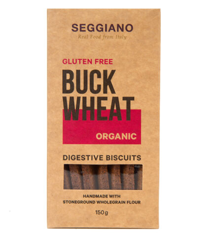 Seggiano Buckwheat Digestive Biscuits Organic 150g