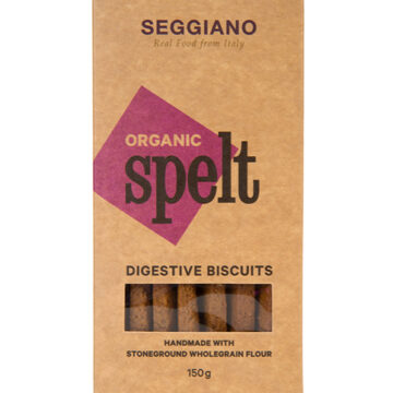 Seggiano Spelt Digestive Biscuits Organic 150g