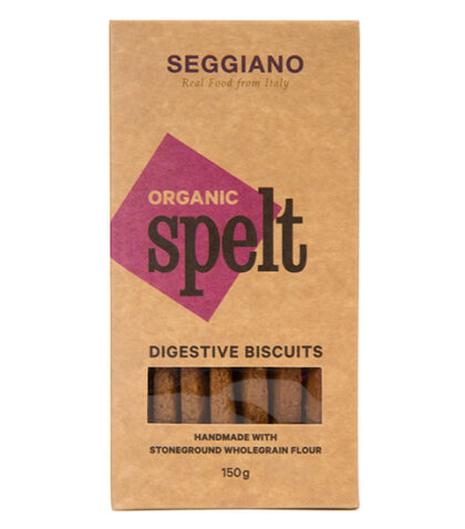 Seggiano Spelt Digestive Biscuits Organic 150g