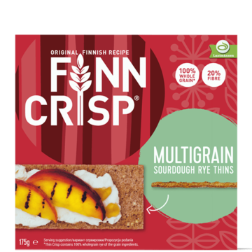 Finn Multigrain Thin Slice Crispbread 175g