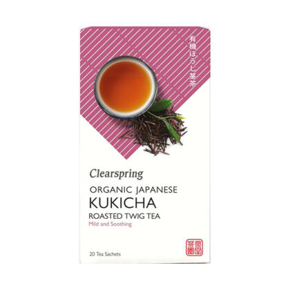 Clearspring Japanese Kukicha Roasted Twig Tea Organic 20 bags