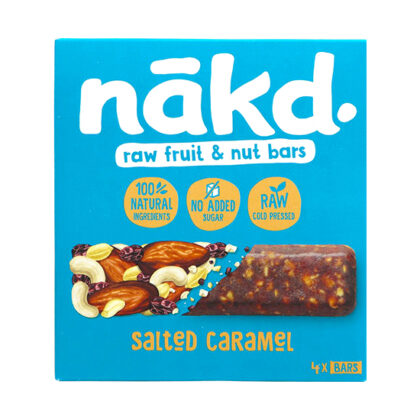 Nakd Salted Caramel Bars 35g x 4