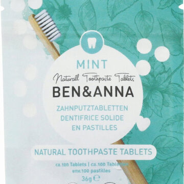 Ben & Anna Toothpaste Tablets Mint Fluoride-Free -100 tablets