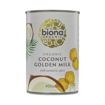 Biona Golden Coconut Milk With Turmeric Spice Organic 400ml