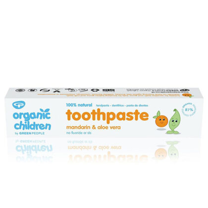 Organic Children by Green People Mandarin & Aloe Vera Toothpaste No Fluoride