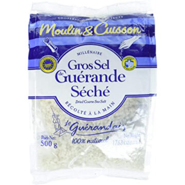 Le Guerandais Moulin & Cuisson Gros Sel seche Coarse Celtic Grey Sea Salt