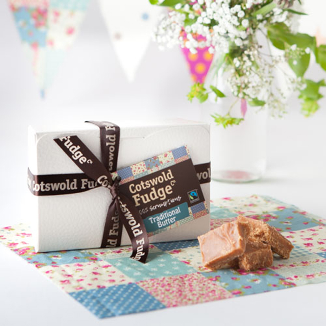 Cotswold Fudge Co Butter Fudge Gift Box 250g