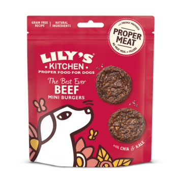 Lily’s Kitchen Dog Beef Mini Burgers Dog Food 70g