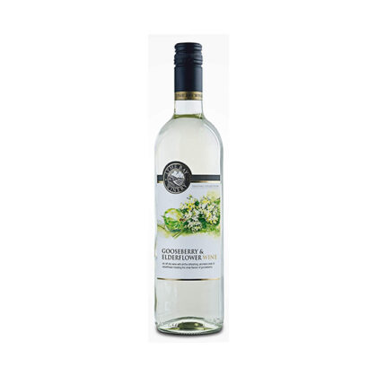 Lyme Bay Winery Gooseberry & Elderflower Wine 75cl