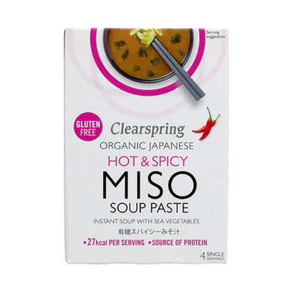 Clearspring Hot & Spicy Miso Soup Paste