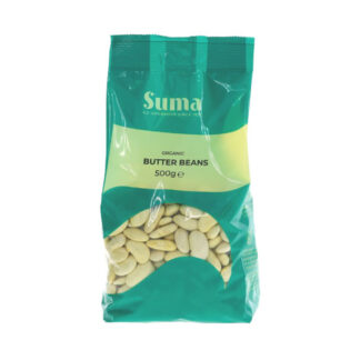Suma Butter Beans Dried Organic 500g
