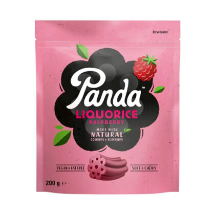 Panda Raspberry Liquorice Bites