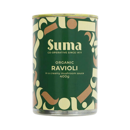 Suma Ravioli In Creamy Mushroom Sauce Organic