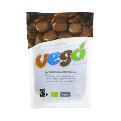 Vego Fine Hazelnut Chocolate Melts Organic