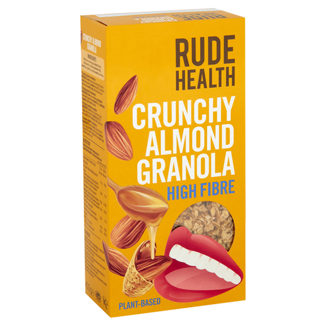 Rude Health High Fibre Crunchy Almond Granola The Natural Grocery Store