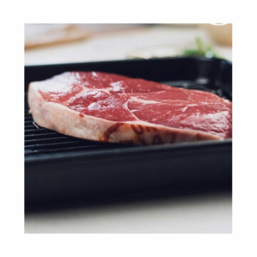 Lamb Leg Steak ~ Saltmarsh Lamb Organic – 185g Approx