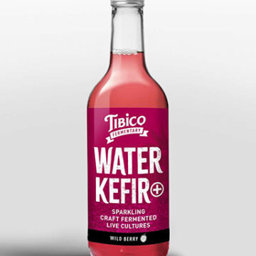 Tibico Fermentary Water Kefir Strawberry & Cardomon 330ml