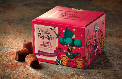 Monty Bojangles Berry Bubbly Cocoa Dusted Truffles