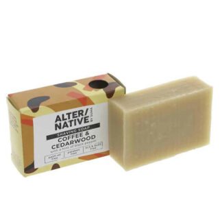 Alter/Native Shaving Soap Coffee Cedarwood